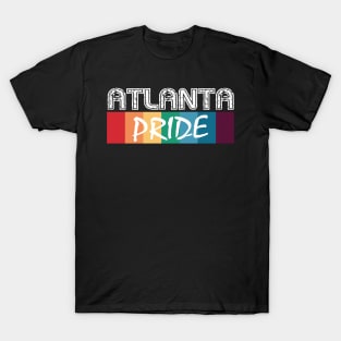 Atlanta City Vintage Gay Pride T-Shirt